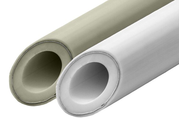 Tuyaux en polypropylène renforcés d'une feuille d'aluminium Tuyaux d'égout en polypropylène