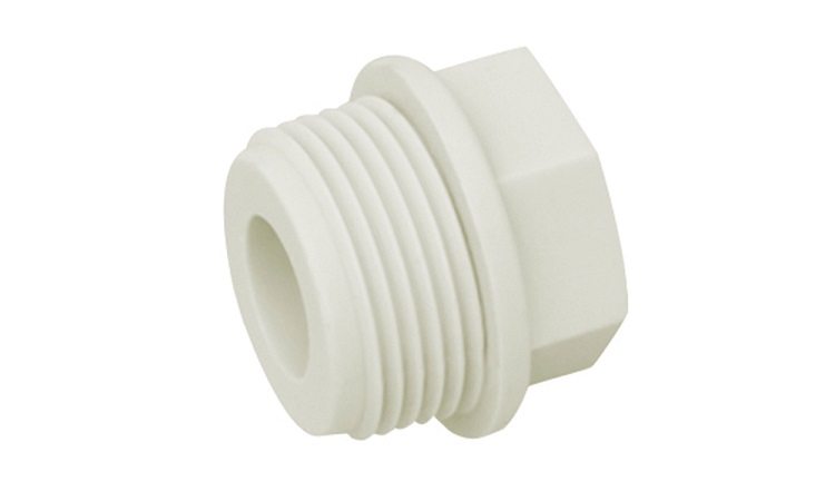Un bouchon est nécessaire si le pipeline doit être prolongé ou mis à niveau à l'avenir Raccords de tuyaux en plastique