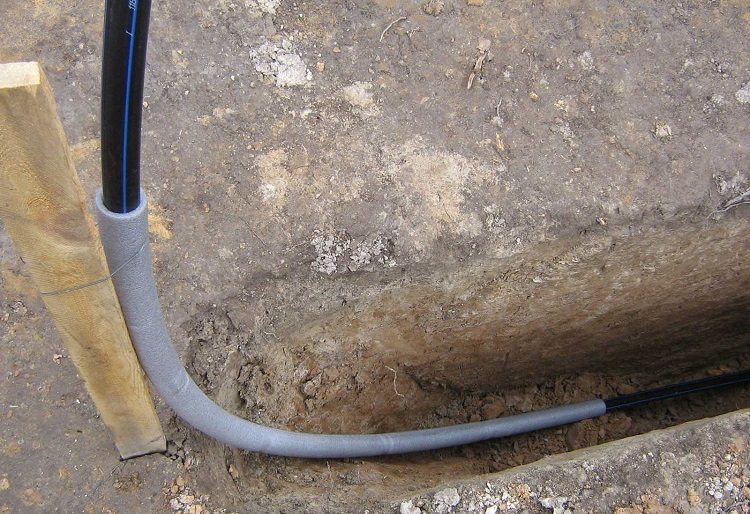 Le tuyau en PEHD convient à l'installation d'une canalisation souterraine tuyau technique