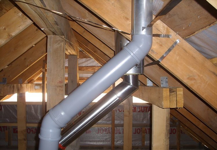 La ventilation des tuyaux d'égout est pratique et facile à installer ventilation par bricolage à partir de tuyaux d'égout