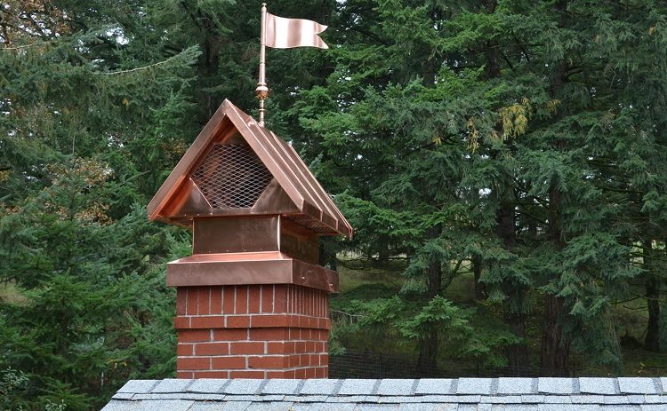 Le capuchon avec la girouette protégera non seulement la cheminée, mais aussi une décoration élégante pour le bâtiment Chapeau de cheminée (tête)