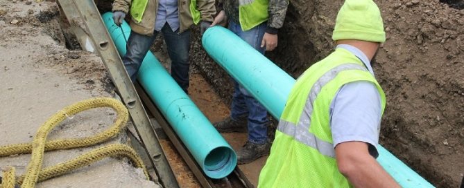 Tuyaux d'égout en PVC