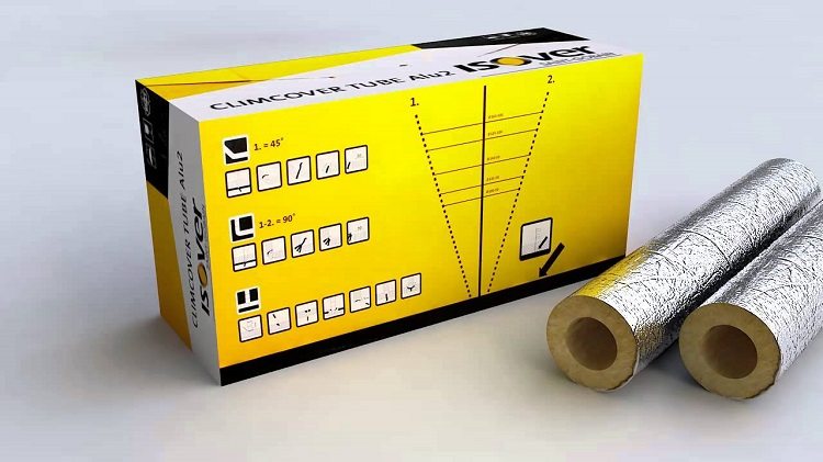 L'isolation en aluminium retient non seulement la chaleur, mais a également des propriétés d'étanchéité Isolation en feuille pour tuyaux de chauffage