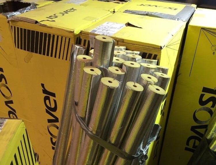 Lors de l Isolation en feuille pour tuyaux de chauffage