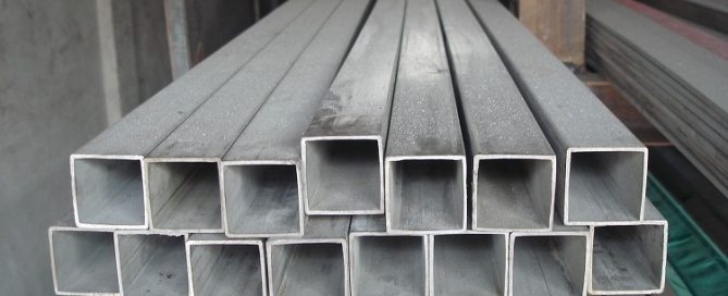 Tuyau profilé en aluminium