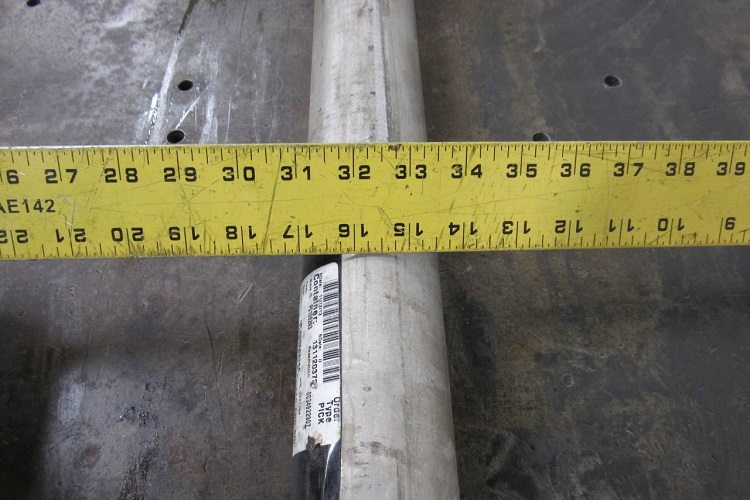 Les tuyaux finis sont vérifiés pour la conformité aux paramètres qui sont déterminés par les normes acceptées tubes en acier déformés à froid sans soudure gost 8734 78