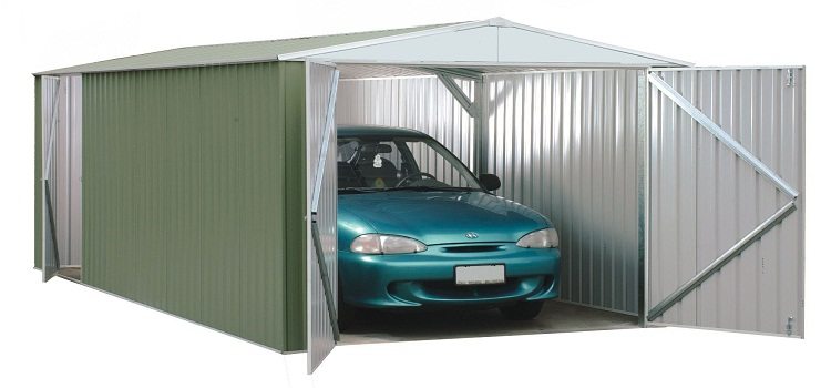 S'il y a un besoin de construire un garage, alors pour son cadre, vous pouvez utiliser des tuyaux profilés Garage pour tuyaux profilés