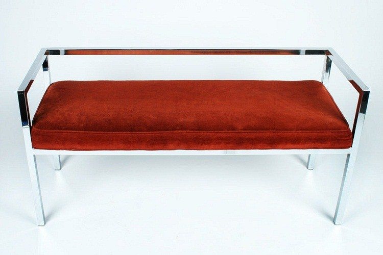 Un look plus esthétique sera un banc de tuyaux polis Atelier de bricolage à partir d'un tube profilé