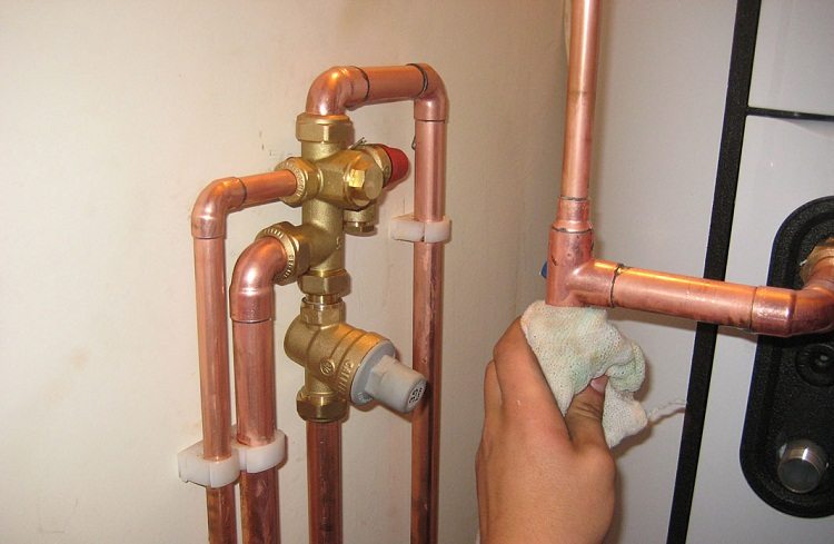 Les tuyaux en cuivre s'appliquent aux systèmes d'alimentation en eau et aux canalisations de chauffage Tuyaux de plomberie