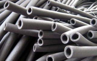 Tubes en mousse