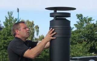 Cheminée coaxiale