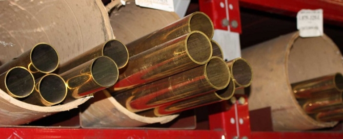 Tube de laiton