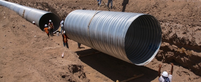 Tubes en acier de grand diamètre