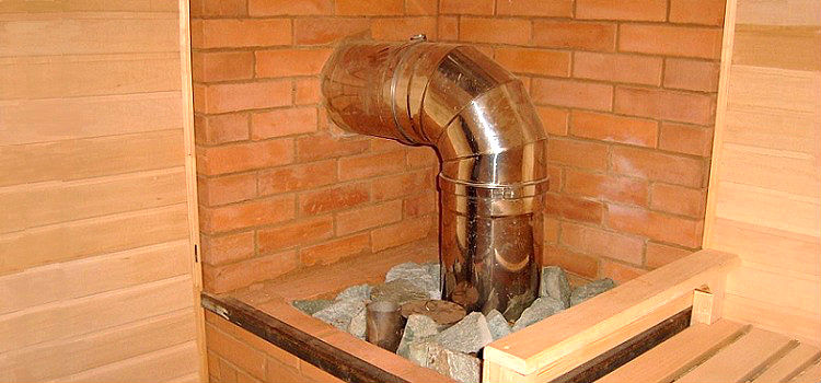 La cheminée dans le bain peut être arrangée à l Tube sandwich pour un bain