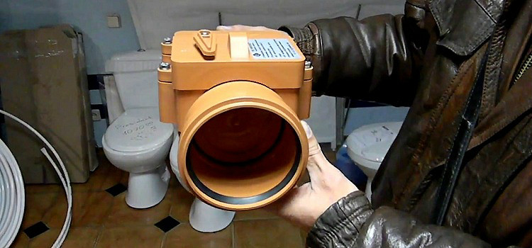 La vanne est installée dans les réseaux d'égouts pour stabiliser la pression dans le réseau Types de tuyaux