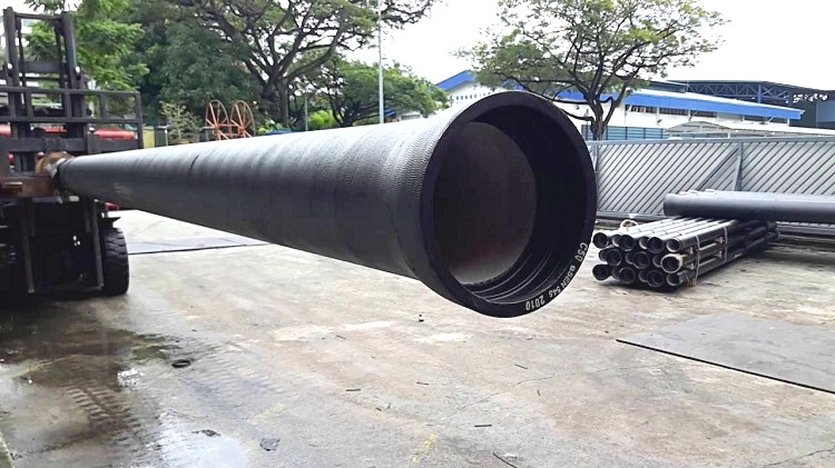 L'utilisation de tuyaux en fonte durable au lieu d'acier peut considérablement économiser de l'argent Tubes en fonte ductile