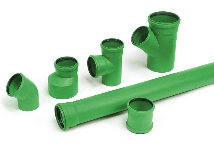 Pour l'installation de la structure du ventilateur, les mêmes composants sont utilisés que pour le système de drainage Fan boner