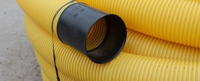 Tuyaux de drainage perforés