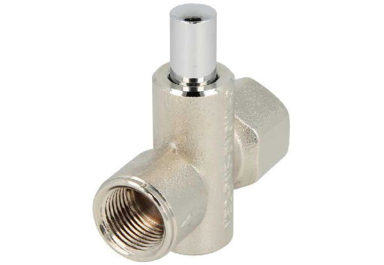 Grue à boutons - un modèle moderne, plus pratique et facile à utiliser Vanne à trois voies pour manomètre