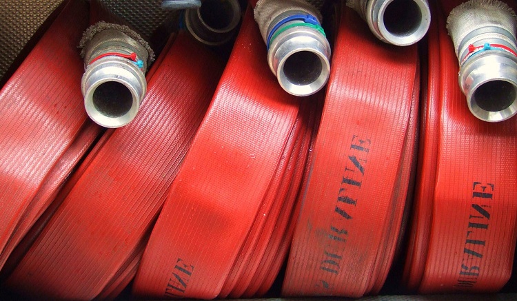 Latexed ærmer er holdbare og har en lang levetid. Brandslange