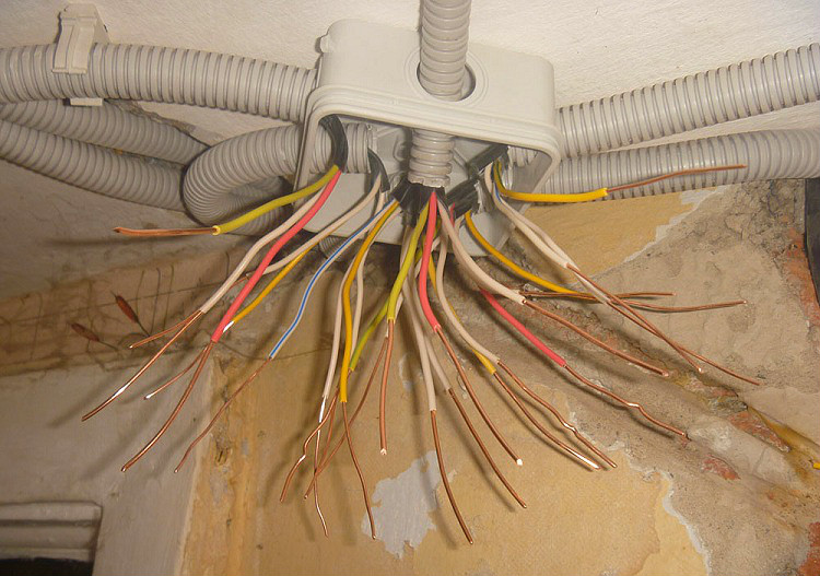 À l'aide d'un tuyau ondulé, il est très facile d'installer le réseau sans aucune compétence particulière dans ce domaine Tuyau de câble