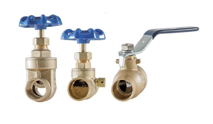 Les robinets et les robinets ont des conceptions différentes selon le but Types de valves