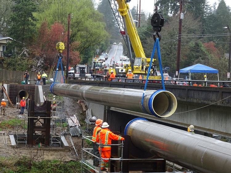 Des tuyaux sans soudure sont utilisés dans la construction d'installations à grande échelle Tubes sans soudure