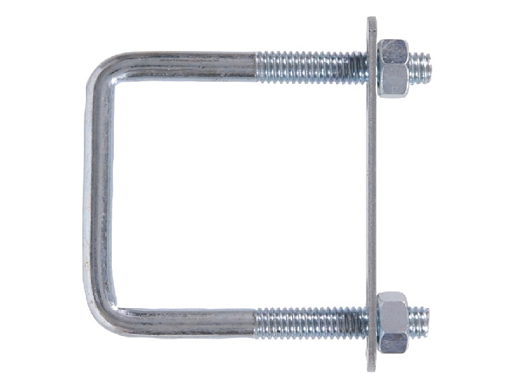 Les supports en U sont durables et peuvent être équipés de filetages pour faciliter l'installation Support en U
