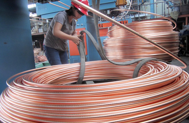 Les climatiseurs utilisent de petits tubes fournis en bobines Tube de climatisation