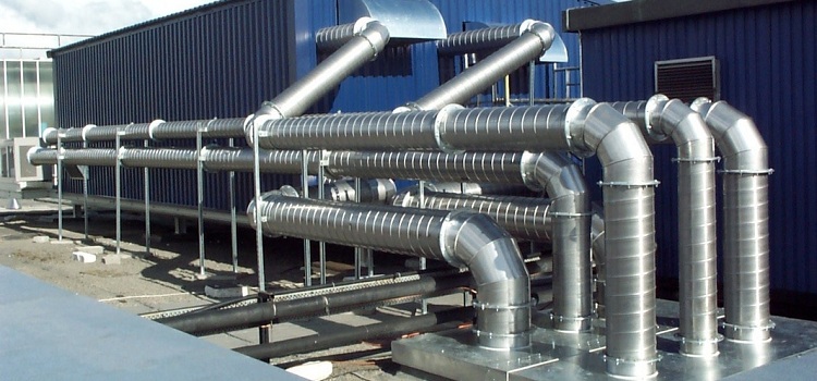 Les conduits d'air diffèrent par la forme de la section, il détermine également la méthode de leur connexion Conduits en acier galvanisé