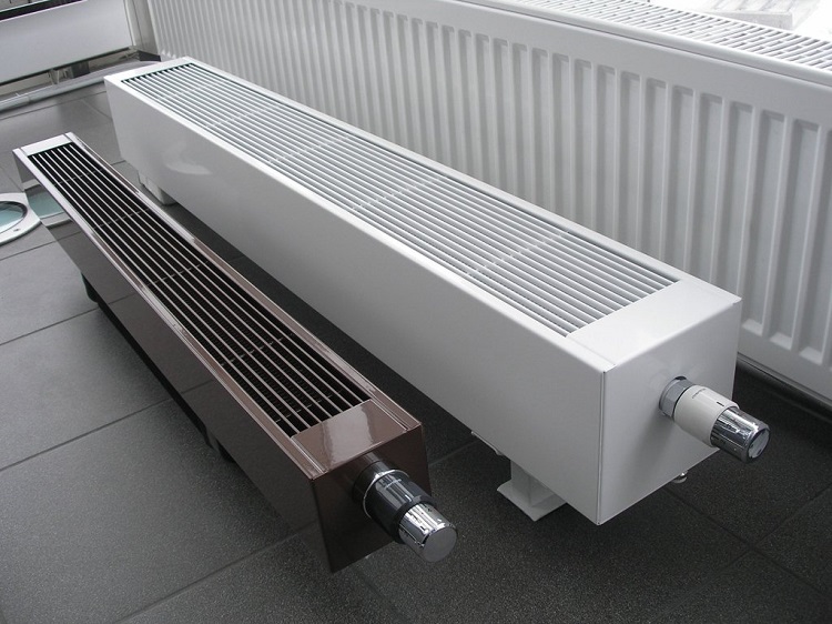 Convecteurs de chauffage au sol Quel est le meilleur, radiateur ou convecteur